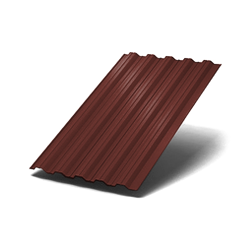 Склад с профнастилом НС35